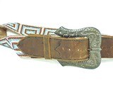 Native American BEADED BELT - 3 of 5
