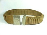 Model 1881 WINCHESTER BEAR BUCKLE & .45-70 Cal. MILLS CARTRIDGE BELT - 2 of 5