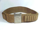 Model 1881 WINCHESTER BEAR BUCKLE & .45-70 Cal. MILLS CARTRIDGE BELT - 1 of 5