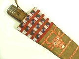 SIOUX Beaded & Quilled BUFFALO DESIGN KNIFE SHEATH & KNIFE - Circa 1880's - 2 of 5