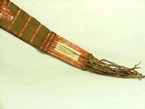 SIOUX Beaded & Quilled BUFFALO DESIGN KNIFE SHEATH & KNIFE - Circa 1880's - 3 of 5