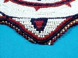 Northern Plains INDIAN BEADED PILAQUE - 3 of 4
