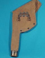 Model 1905 MILLS U.S. NAVY .38 Cal. COLT REVOLVER Canvas HOLSTER - Tan. - 2 of 3