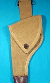 Model 1909 MILLS CANVAS HOLSTER For .45 Cal. REVOLVERS - 1 of 3
