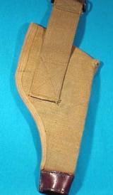 Model 1909 MILLS CANVAS HOLSTER For .45 Cal. REVOLVERS - 2 of 3