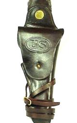 COLT Model 1912 CAVALRY HOLSTER .45 Cal. Automatic Pistol Model 1911 - Dated 1913 - 1 of 6