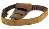 Antique SLIM JIM 7-1/2" COLT S/A HOLSTER & .45 Cal. CARTRIDGE BELT - 6 of 6
