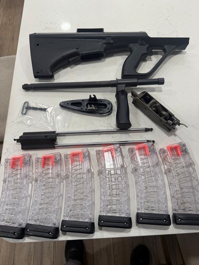 Steyr Aug 7th gen 9mm kit complete