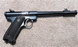 1958 Ruger Mark 1, 22LR with Original, Rare Ruger Muzzle Brake - 3 of 7