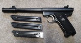 1958 Ruger Mark 1, 22LR with Original, Rare Ruger Muzzle Brake - 2 of 7