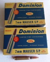 Dominion 7 MM Mauser SP - 1 of 1