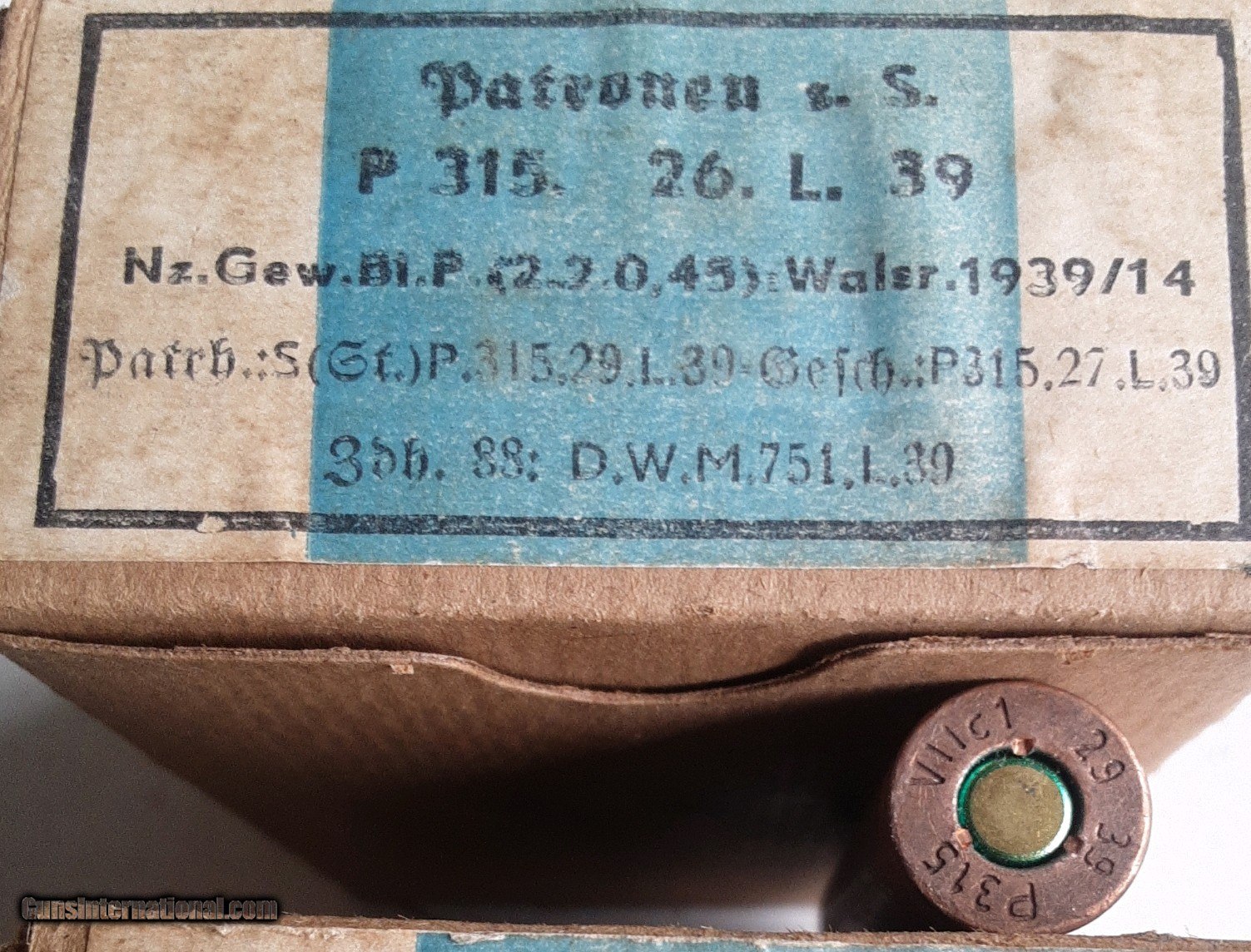 Bavarian or German cartridges on clips