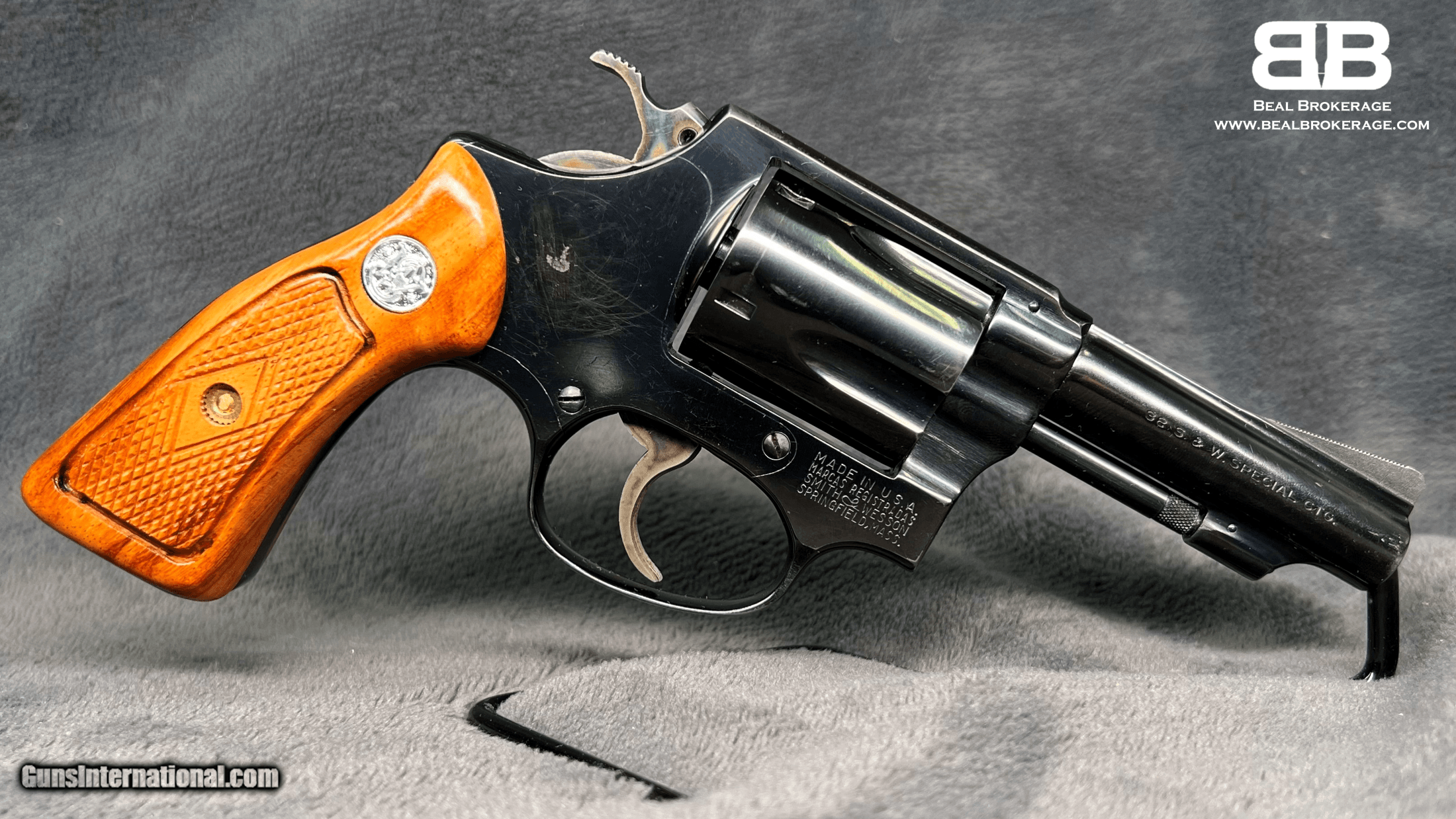 Smith & Wesson Model 36 No Dash Revolver 3