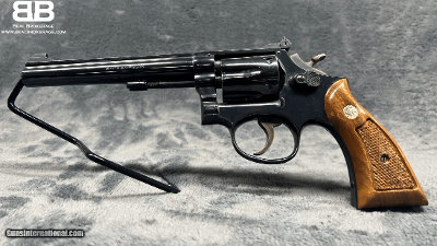 Smith and Wesson 17 3 (1979
1980)
.22LR
6' Barrel