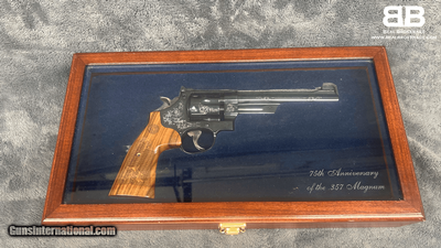 Smith & Wesson Model 27-9 - .357 Mag - 75th Anniversary Revolver - Collectible with Display Case - Engraved - *1 of 500*