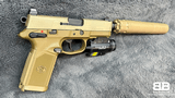 FN FNX-45 Tactical FDE Complete Suppressed Package - 8 of 12