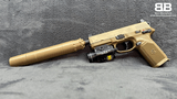 FN FNX-45 Tactical FDE Complete Suppressed Package