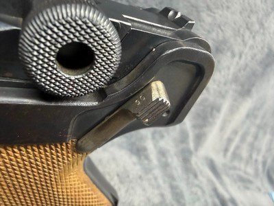 DWM Luger P08 Pistol (1918) - 9mm - WWI German Military - Image 3 of 12