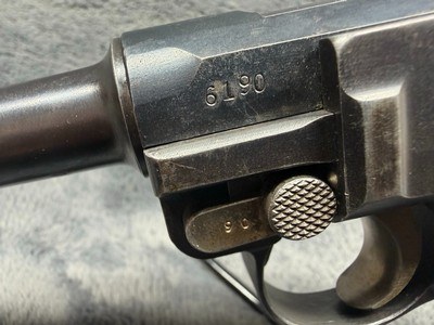 DWM Luger P08 Pistol (1918) - 9mm - WWI German Military - Image 2 of 12