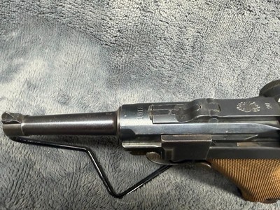 DWM Luger P08 Pistol (1918) - 9mm - WWI German Military - Image 5 of 12