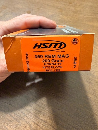 HSM 350 Remington Magnum 200 grain round nose - Image 3 of 5