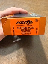 HSM 350 Remington Magnum 200 grain round nose - Image 3 of 5