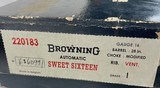 Browning Sweet 16 NIB Unfired - 7 of 7