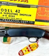 Winchester 42 LNIB Rare Box Label Version - 2 of 20