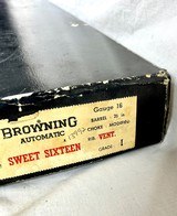 Browning Sweet 16 Belgium 1970 Blond Wood Mint! - 5 of 16