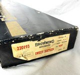 Browning Sweet 16 Belgium 1970 Blond Wood Mint! - 9 of 16
