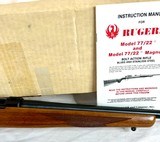 Ruger 77/22 Mag NIB Early Gun - 3 of 12