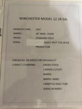 Winchester Model 12 28ga Field RARE - 2 of 15