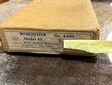 Winchester 43 Deluxe NIB 1947 22 Hornet - 18 of 19