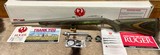 Ruger 77/17 WSM NIB Threaded