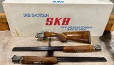 SKB 585 Field Set 410 & 28ga NIB Rare