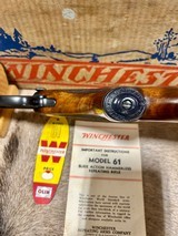 Winchester 61 Deluxe Octagon Barrel 22 Long NIB 1947 Extremely Rare! - 7 of 20