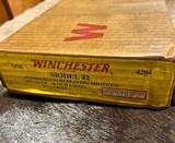 Winchester 42 Absolutely Brand New In Box Still Covered In Factory Cosmoline 1959 - 19 of 19