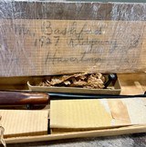 Winchester Pre 64 Pre War 22 Hornet New In Box With Original Shipping Box Shipped Railway Express With Killer Wood - 5 of 20