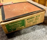 Remington 870 Wingmaster NIB DuPont Box Silver Spoon 1963 12 ga - 18 of 18