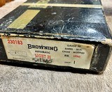 Belgium Browning Auto 5 Light Twenty NIB 1974 - 19 of 19