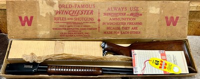 Winchester 61 Counterbore Shot Only NIB 1957 With Original Shot Hang Tag Featured In The Winchester Slide Action Book Holy Grail of 61s