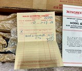 Winchester 61 Shot Only Straight Counterbore NIB With Original Sales Receipt From 1959 Extremely Rare - 2 of 19