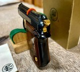 Beretta 950BS 25 cal Factory Engraved With Gold Inlay NIB - 3 of 7