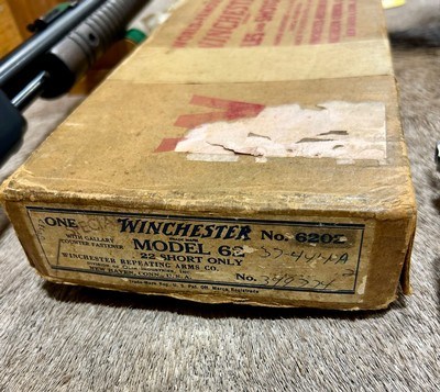 Winchester 62 True Gallery Rifle NIB With Original Tie Down Fastner And Chain 1956 - Image 20 of 20