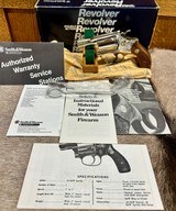 Smith and Wesson 36 Nickel NIB Unfired With All Paperwork And Cleaning Brush - 1 of 9