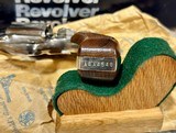Smith and Wesson 36 Nickel NIB Unfired With All Paperwork And Cleaning Brush - 5 of 9