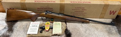 Winchester Pre 64 Model 70 Featherweight 243 NIB 1955 - Image 1 of 16