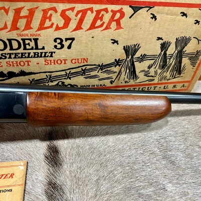Winchester 37 Red Letter 410 ga NIB Absolute Killer Wood With Original Hang Tag - Image 7 of 19