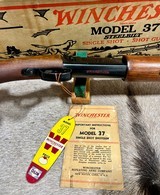 Winchester 37 Red Letter 410 ga NIB Absolute Killer Wood With Original Hang Tag - Image 9 of 19