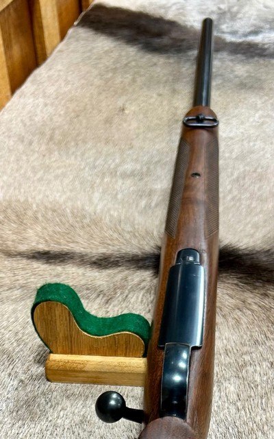 Winchester Pre 64 Model 70 Transition Rifle 375 H&H MAG 1948 Like New - Image 10 of 14